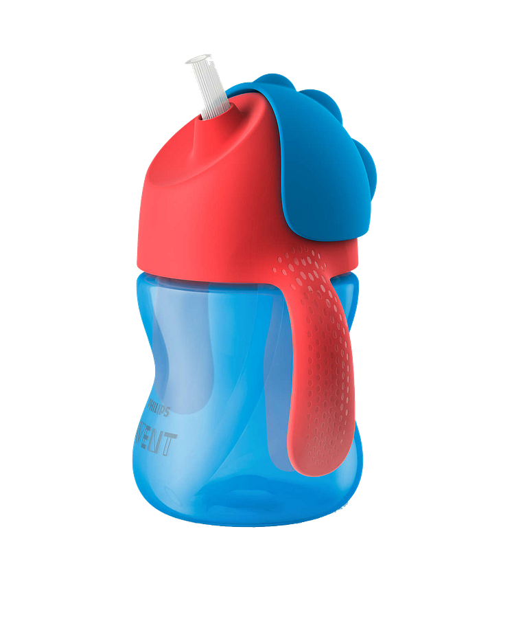 Philips Avent Straw Cup blå 200 ml