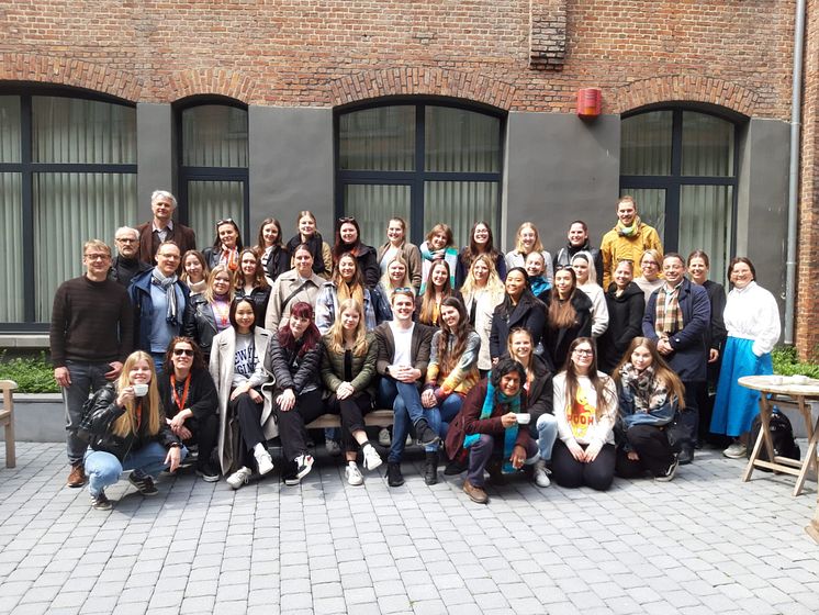 Belgien | Studierende nehmen an Exkursion nach Antwerpen teil