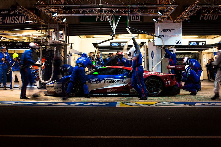 Ford GT vann Le Mans 24-timmars.
