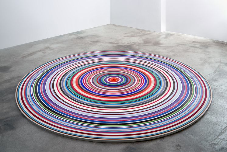 »TARGET/Ground«, 2016, PVC, ca. ø 250 x 2,2 cm
