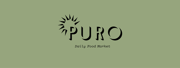 Puro Daily Food Market - Logo Wide