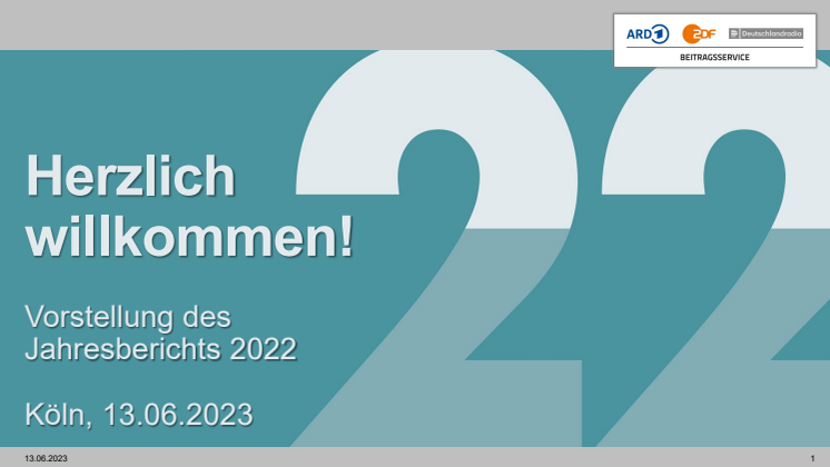 Präsentation zum Jahresbericht 2022
