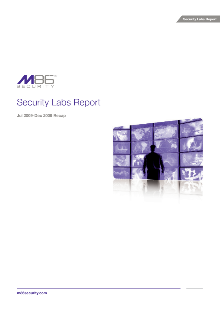 Säkerhetsrapport från M86 Security Labs 2010