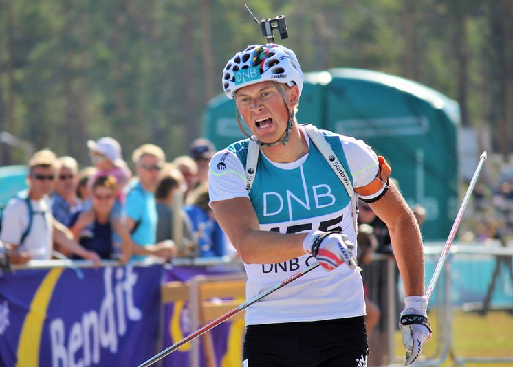 NM rulleskiskyting 2015 sprint Henrik L'Abée-Lund