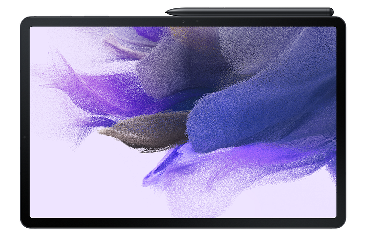Galaxy Tab S7 FE_MysticBlack_Front With S Pen (1).png