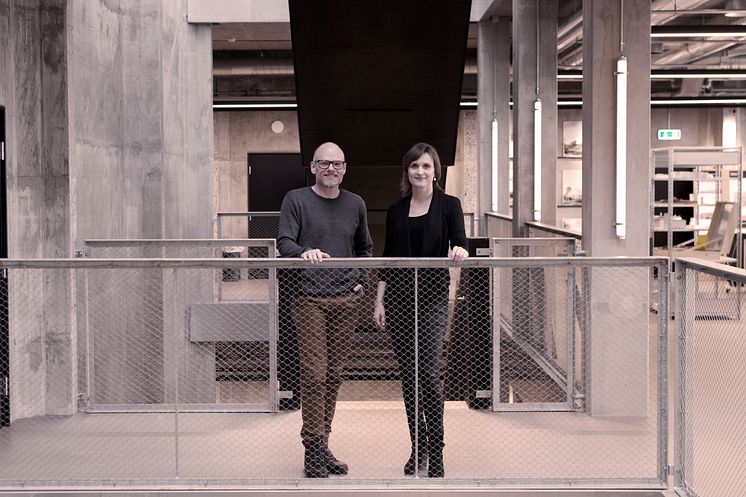 Nye partnere: Carsten Jensen og Birgitte Gade Ernst