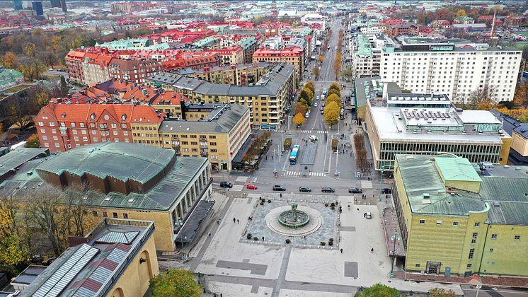 Kungsportsavenyen Göteborg november 2021 BILD Göteborgs Stad