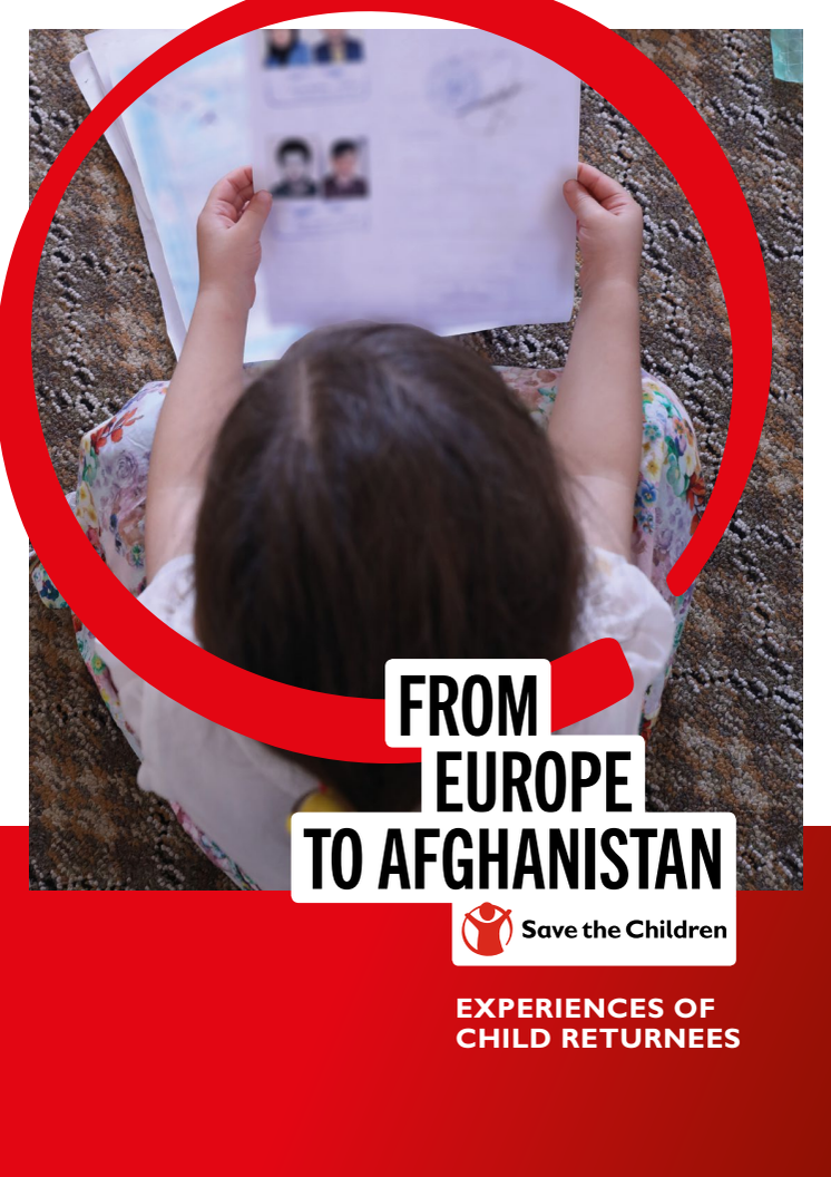 Ny rapport från Rädda Barnen: Stora risker för barn och unga som återvänder till Afghanistan