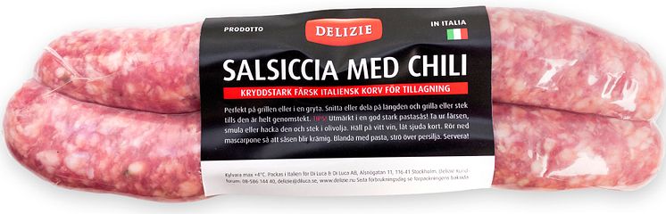 Salsiccia Chili, Delizie
