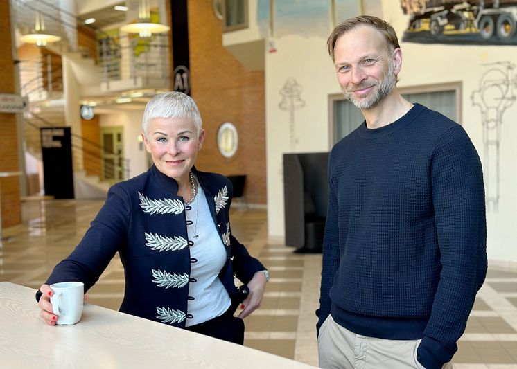 Angelica Ekholm och Björn Rinstad