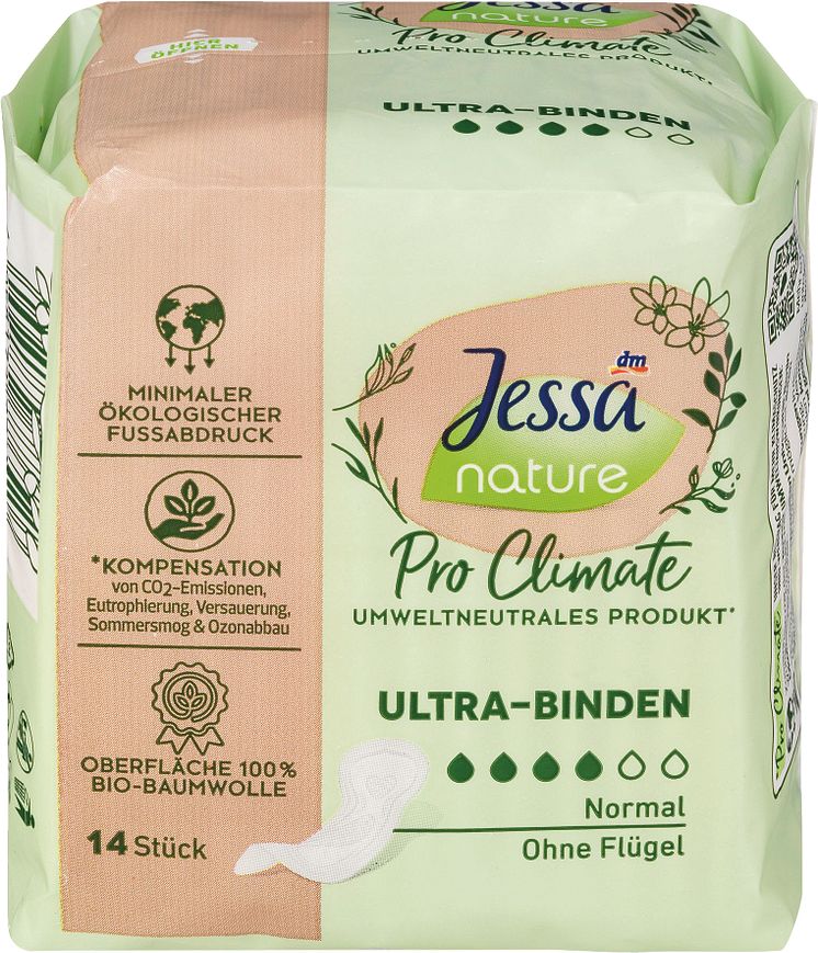 Jessa Pro Climate Ultra-Binden nature