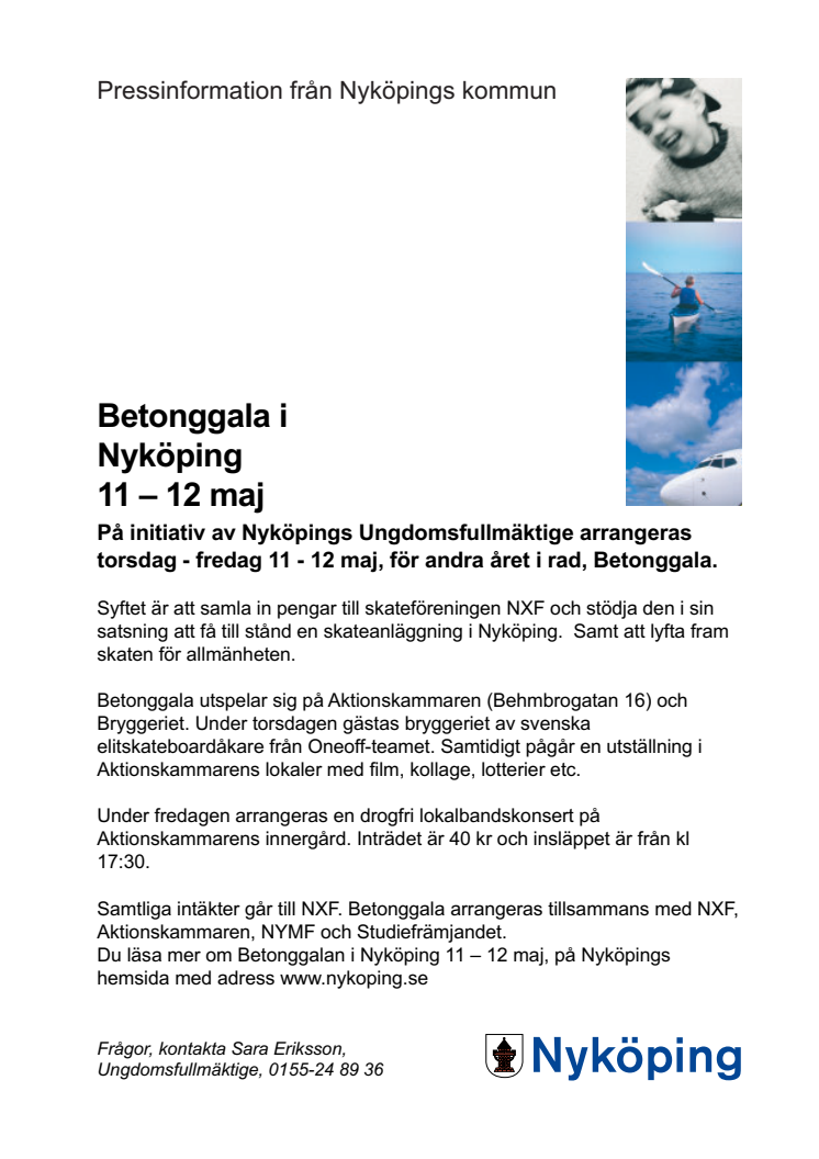 Betonggala i Nyköping 11  12 maj