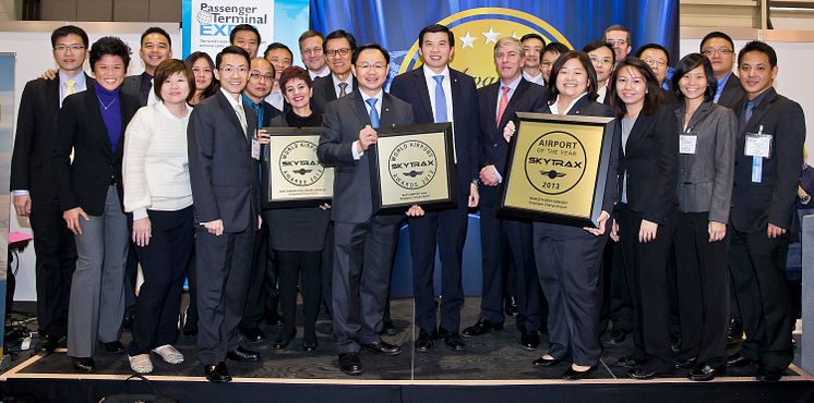 Changi Airport wins 3 Skytrax awards in 2013