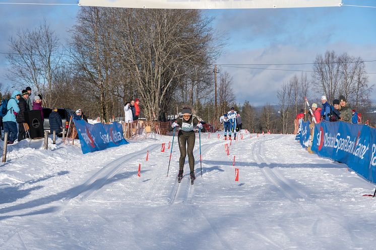 Vinner av dameklassen Trysil Skimaraton Martine Ek Hagen