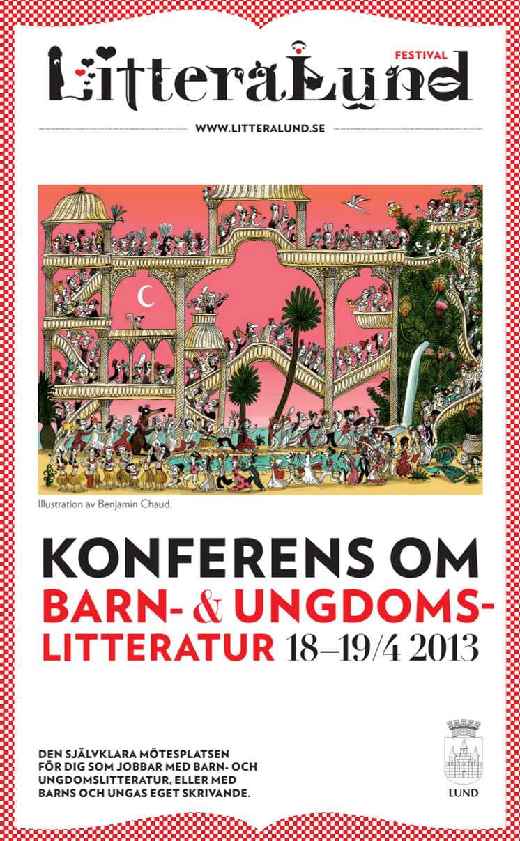 Konferensprogram LitteraLund Festival 18-19 april 2013