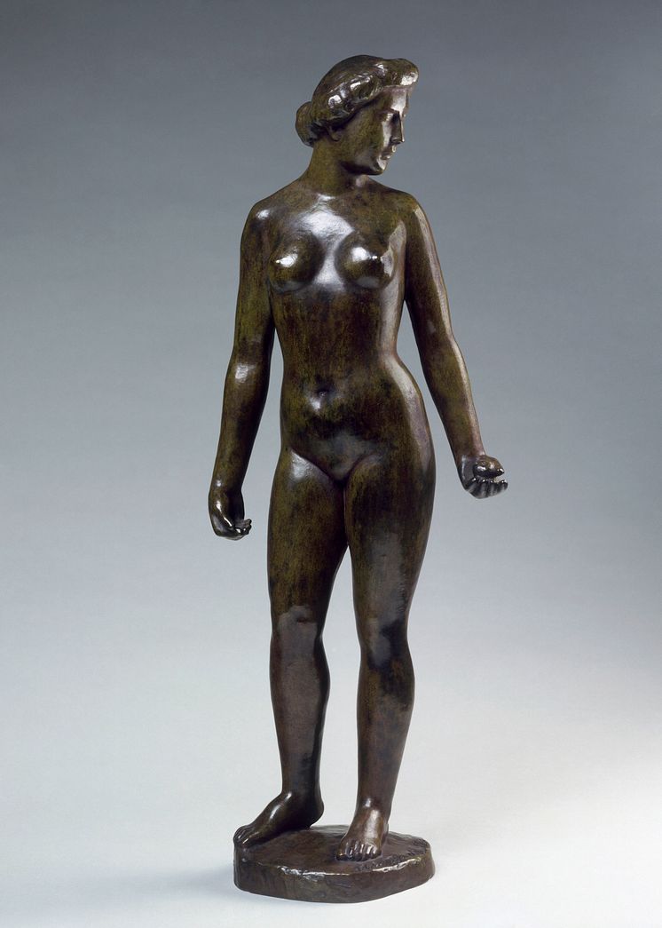 Aristide Maillol, Eve with the Apple / Eva med eplet, 1899. Bronze. Musée d'Orsay, Paris.