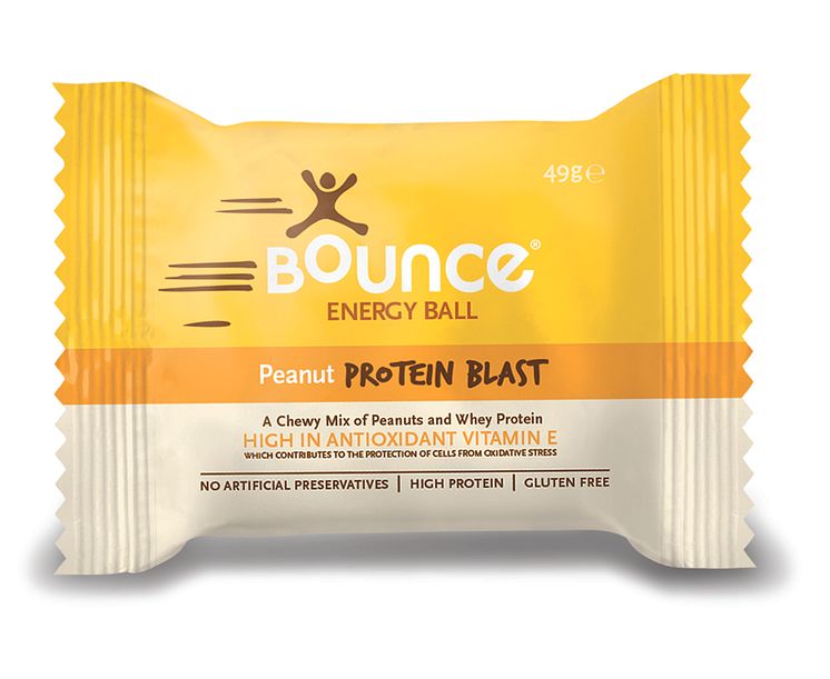 Bounce balls peanøtt protein 49 g