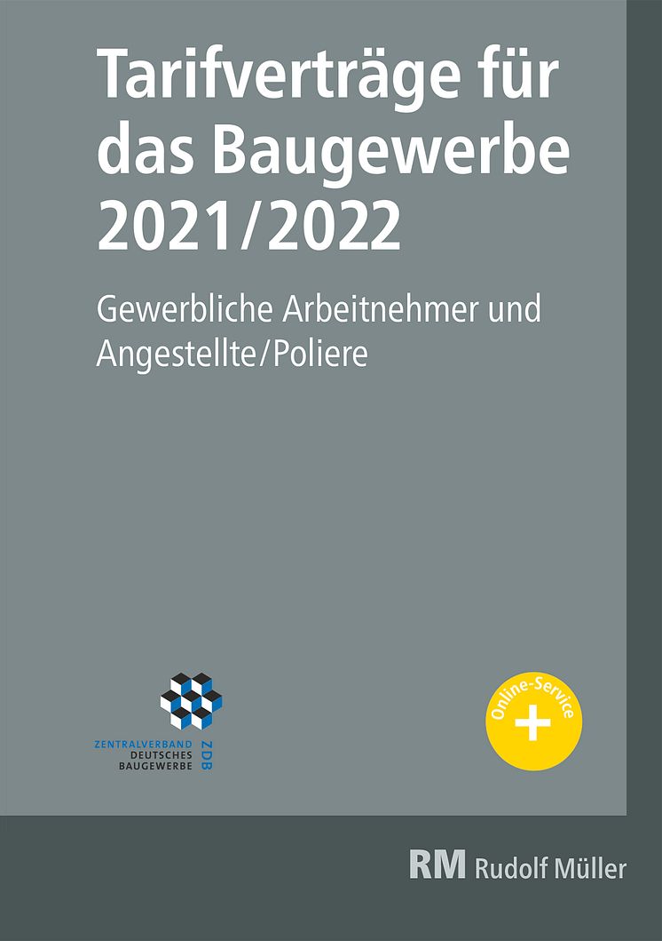 Tarifverträge für das Baugewerbe 2021/2022 (2D/tif)