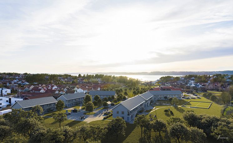 Riksbyggen, hyresrätter, Fiskare Karlssons gård, Stora Höga, Stenungssund