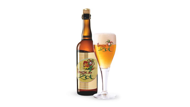 Bottle with glass BZ Blond 750ml