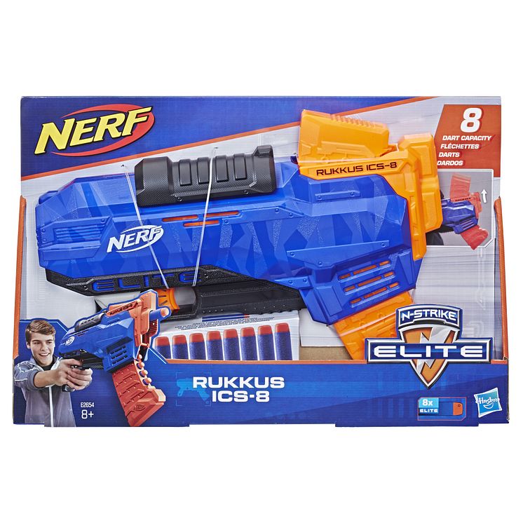 TF19 Hero Toys - Hasbro - NERF Rukkus ICS-8 Nerf N-Strike Elite