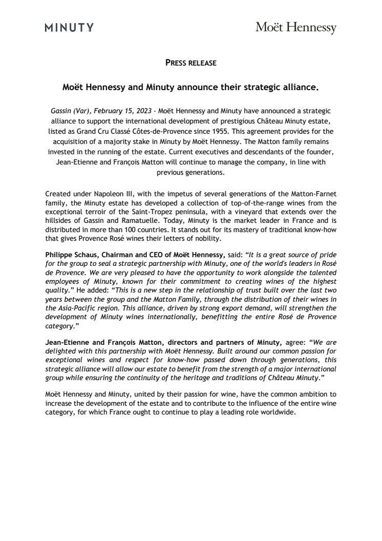 Press release_Moët Hennessy and Minuty announce their strategic alliance.pdf