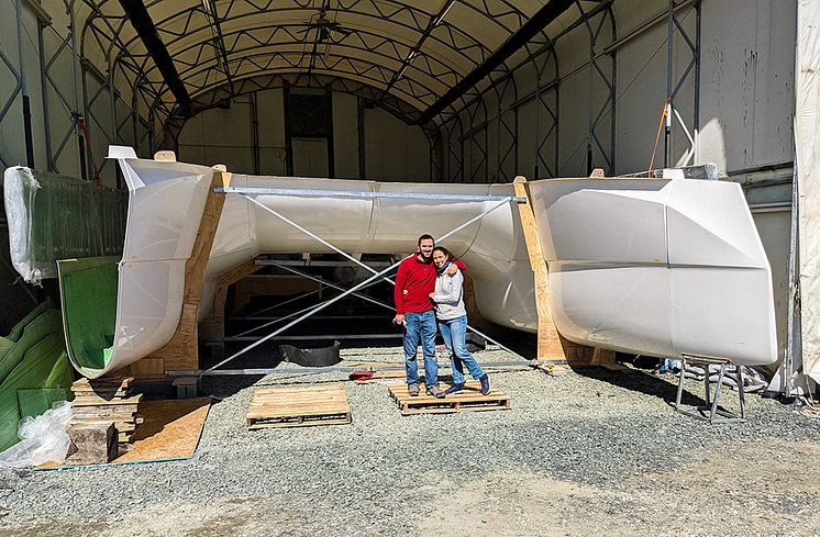 VETUS - Matt and Jessica Johnson of MJ Sailing are building a 42-foot catamaran with the backing of VETUS MAXWELL.jpg