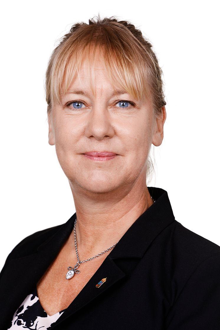 Sandra Brantebäck, chef för vattenavdelningen 