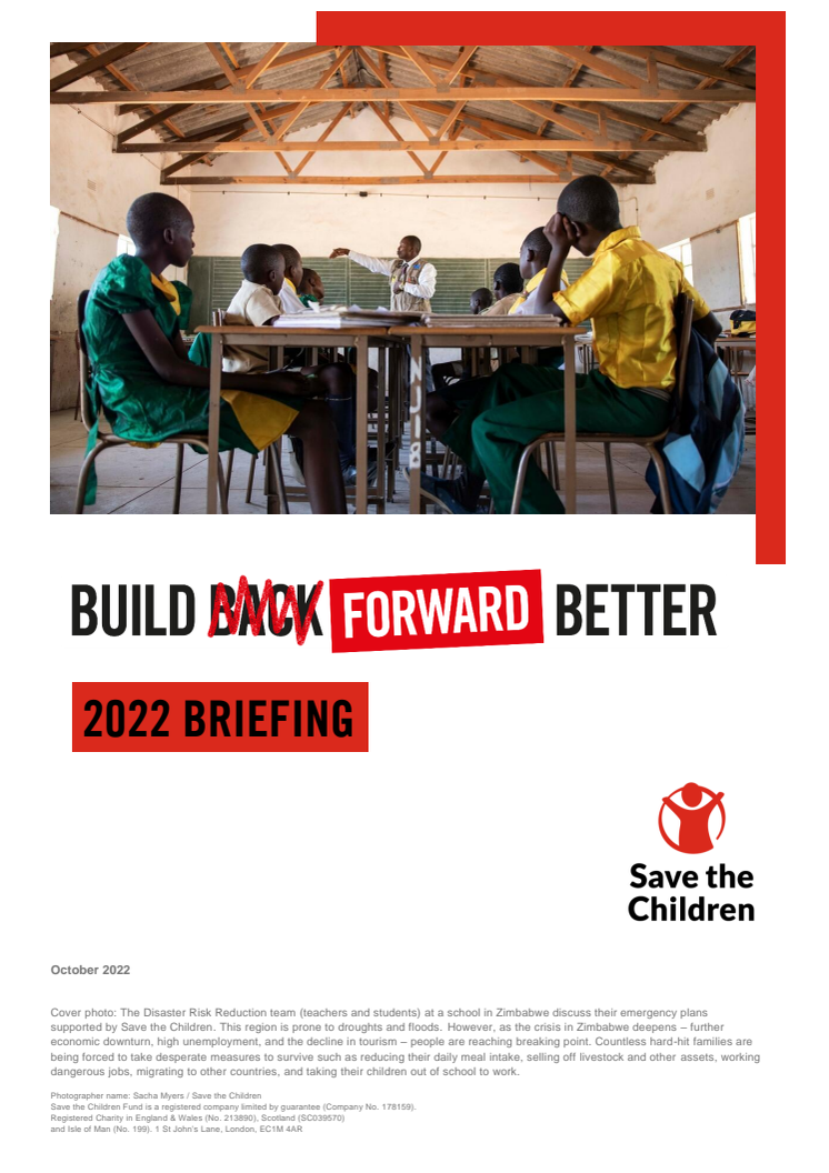 Briefing_Build Forward Better 2022
