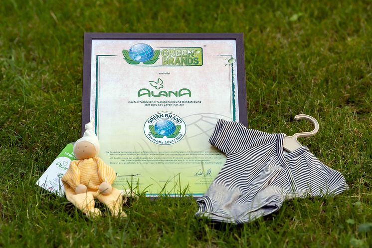 GREEN BRANDS: Auszeichnung für ALANA 2021/22