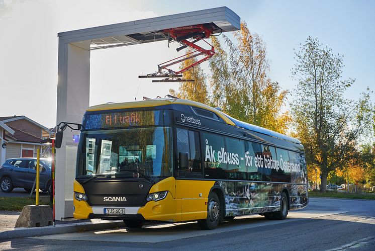 Scania Citywide LF, Elektrobus Östersund