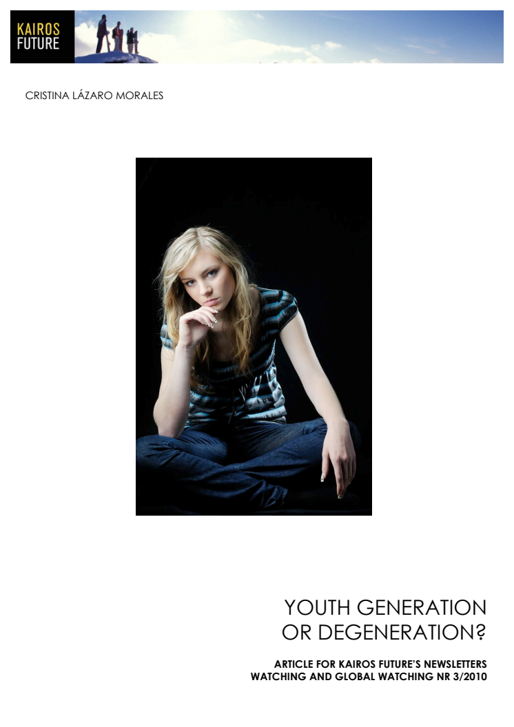 Youth generation or DE-generation?