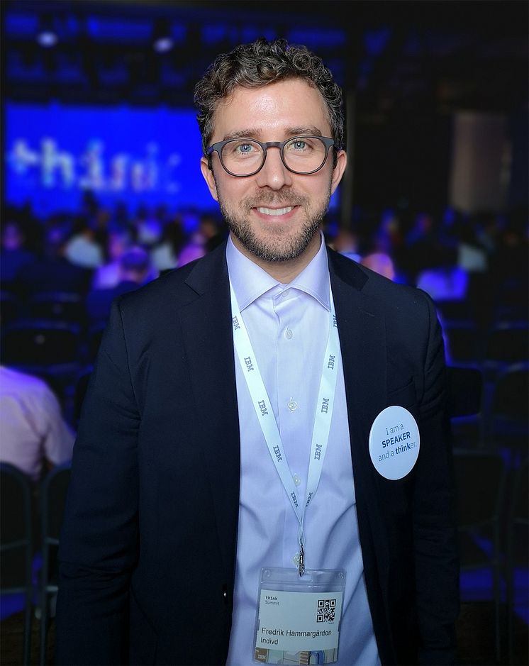 Fredrik Hammargården, Indivd, på IBM Think Summit 2019