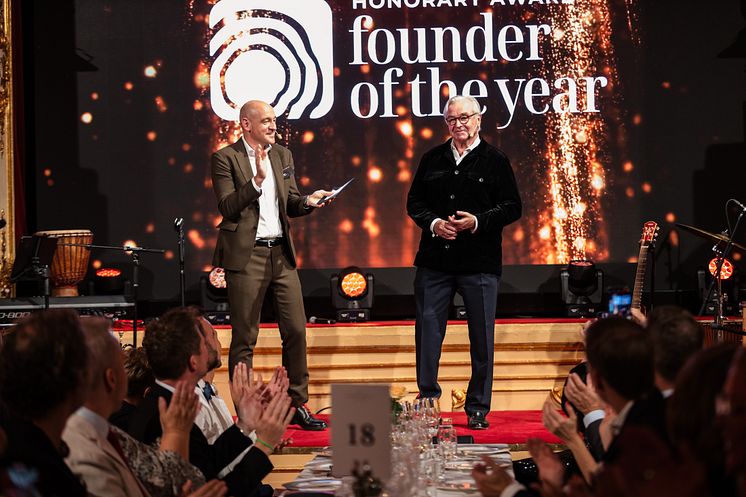 1 Sven Hagströmer, Founder of the Year Honorary Award by Founders Alliance 22