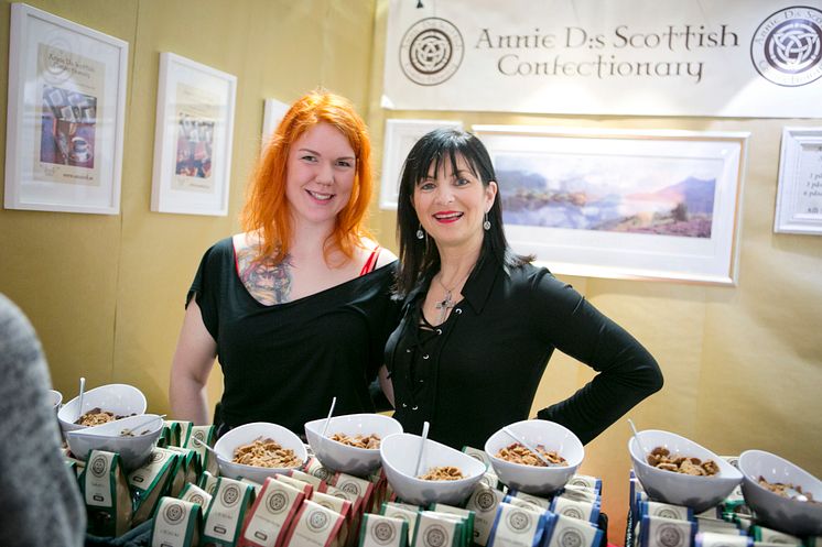 Annie D:s Scottish Confectionary på En Öl & Whiskymässa