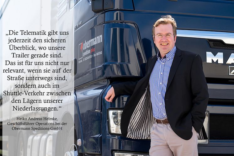 Heiko Andreas Helmke, Obermann Speditions-GmbH
