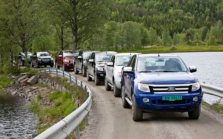 Nye Ford Ranger lanseres i disse dager på det norske markedet.
