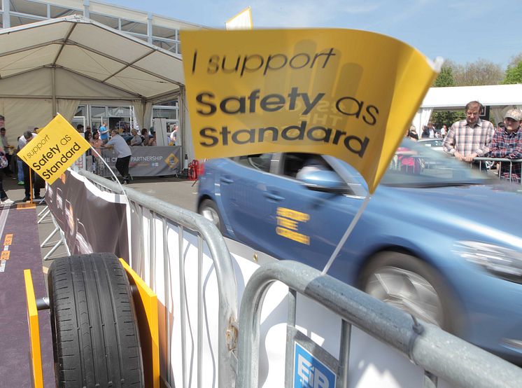 Supporting safety as standard at the London Motor Show