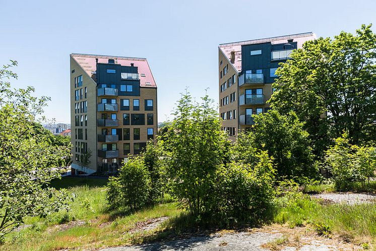 Kyrkbyn flerbostadshus Brf Byabacken - Ett av Göteborgs bästa hus 2013!
