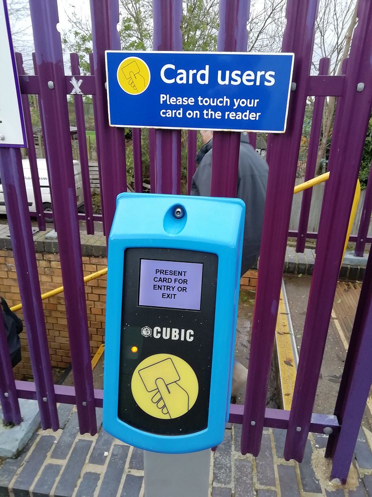 Smart travel - Card readers like these can load Key Smartcard season tickets bought online