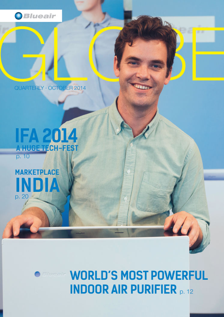 Blueair publishes new issue of its Blueair Globe Magazine