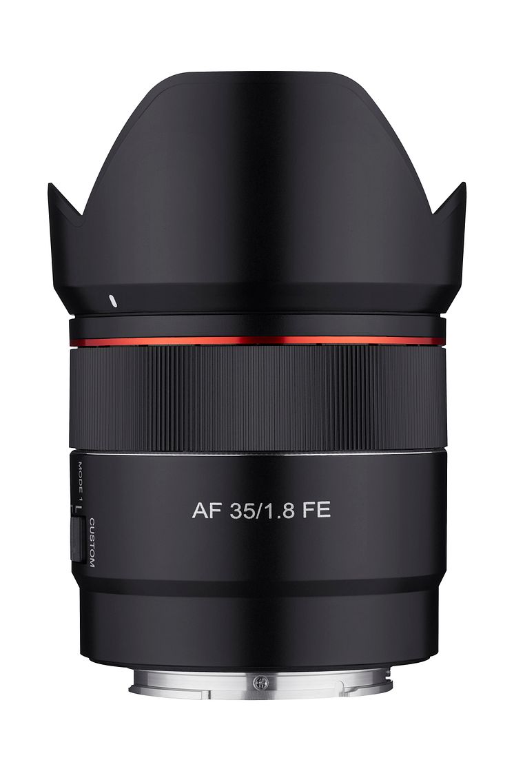 Samyang AF 35mm F1.8 FE Product Image 03  - Front
