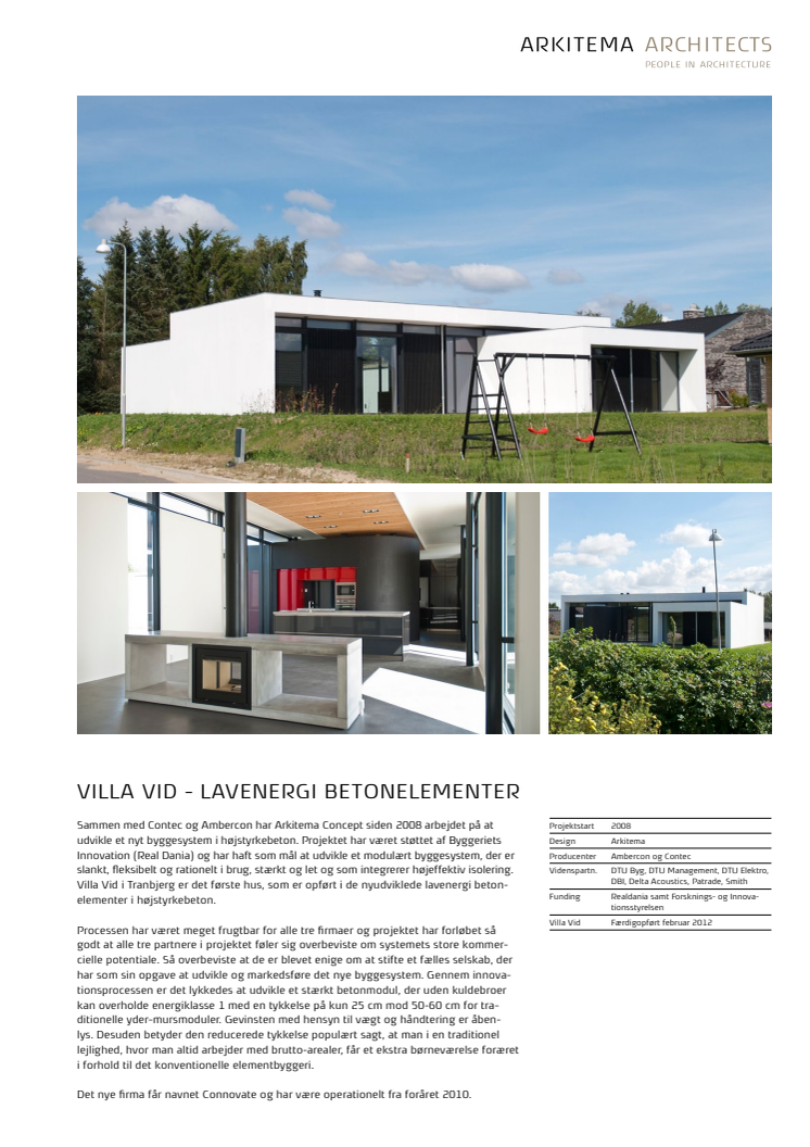 Villa VId, Tranbjerg - Fakta