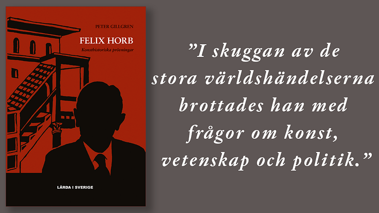 Omslag Felix Horb med citat