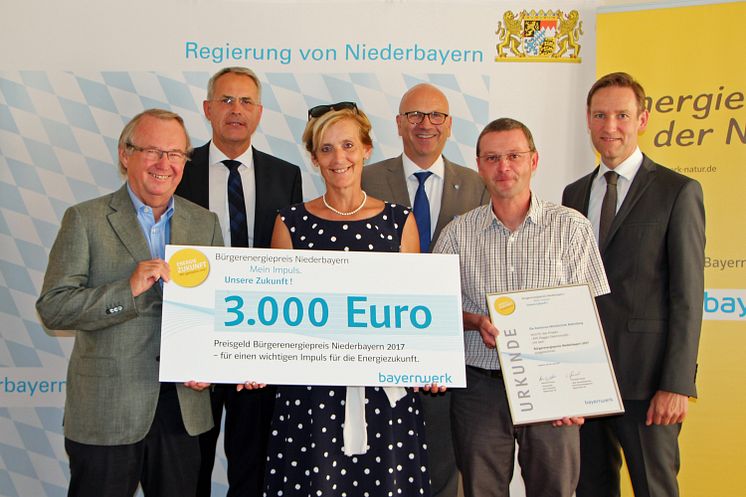 Preisverleihung Bürgerenergiepreis Niederbayern 2017_Schule Abensberg
