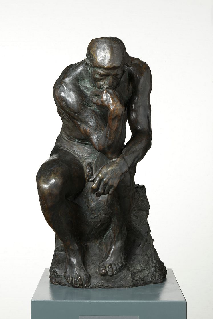 Auguste Rodin, The Thinker, 1880. Bronze. National Museum of Art, Architecture and Design, Oslo