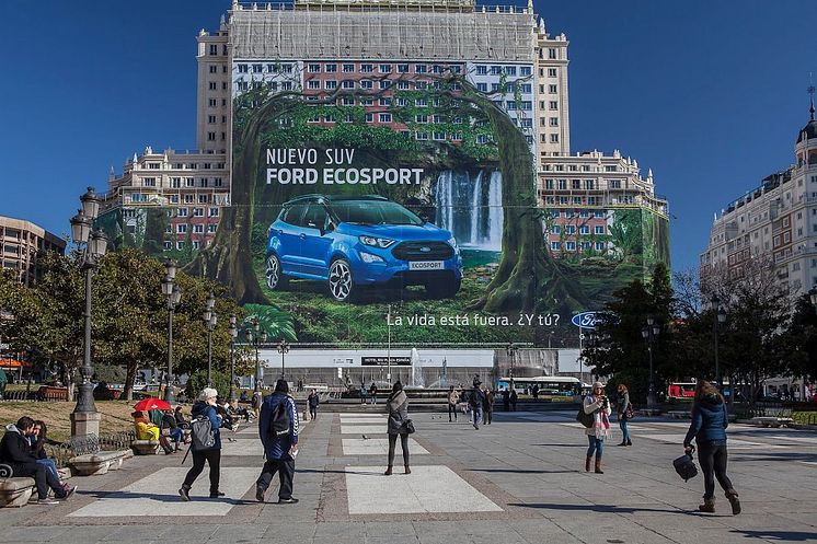 Ford Ecosport Billboard Madrid