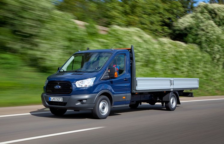 Ford Telematics med teknik från Telogis optimerar transportbilarnas effektivitet, och kan sänka bränslekostnaderna med upp till 20 procent