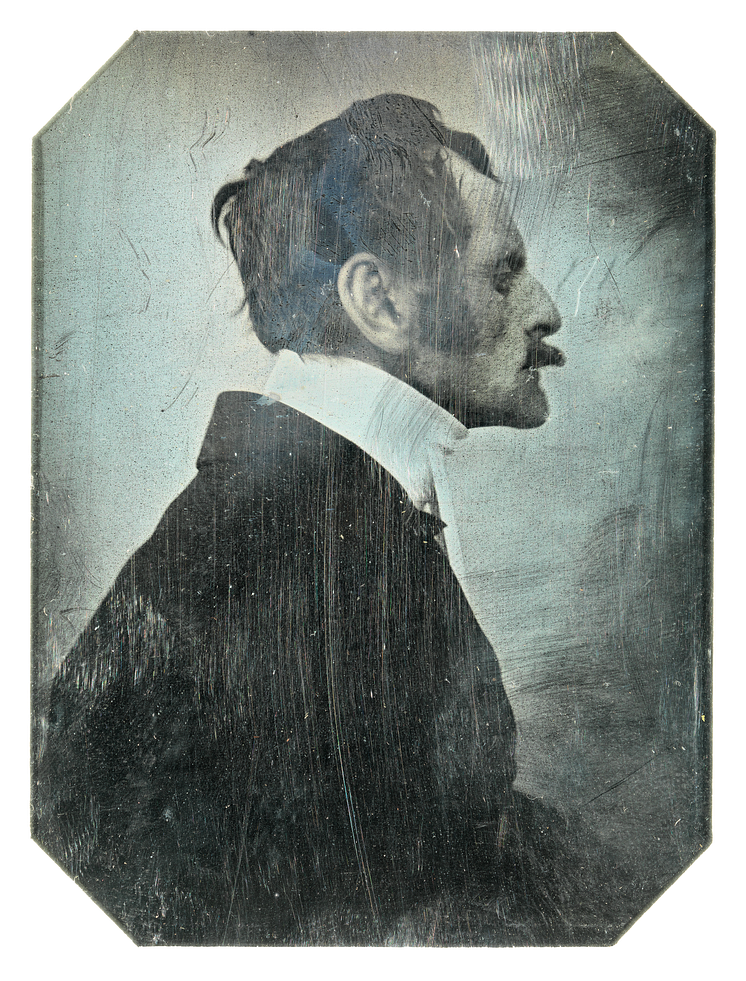 Porträtt av Magnus Brahe 1844, foto Anton Derville