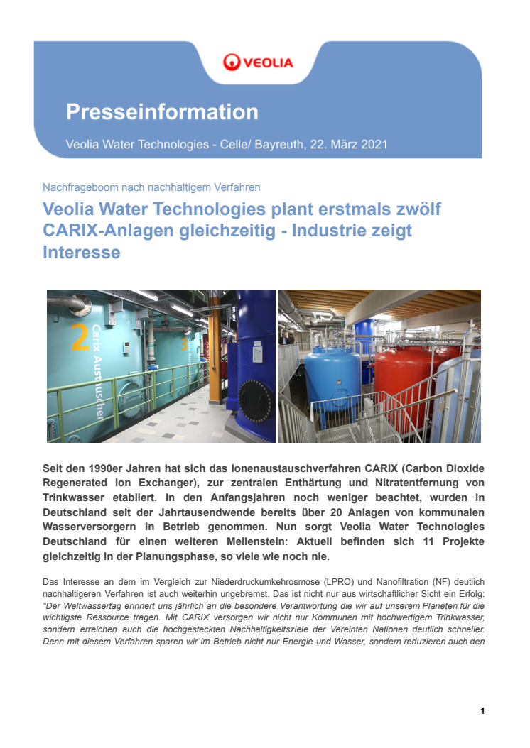 58016_PM Rekord_ Veolia Water Technologies plant erstmals zwölf CARIX-Anlagen gleichzeitig - Industrie zeigt Interesse (1).pdf